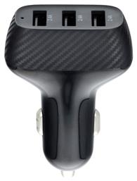 Φορτιστής Αυτοκινήτου με Θύρες 3xUSB-A Veger