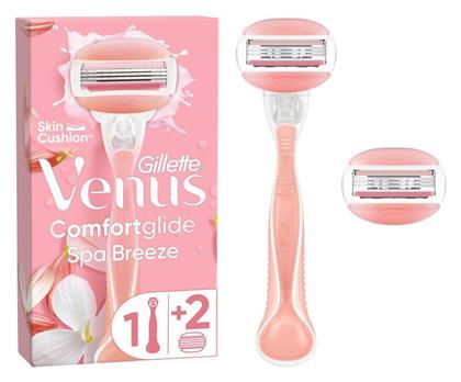 Comfortglide Ξυραφάκι Σώματος με Ανταλλακτική Κεφαλή 3 Λεπίδων & Λιπαντική Ταινία Spa Breeze Venus