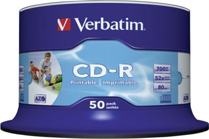 Verbatim CD-R Printable 700MB 50τμχ από το e-shop