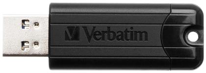 PinStripe 16GB USB 3.0 Stick Μαύρο Verbatim