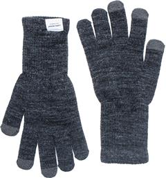 10114225 Dark Grey Melange Ανδρικά Γάντια Vero Moda