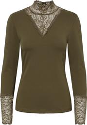 Vero Moda 10218908 Μακρυμάνικο Γυναικείο Top Χακί από το Buldoza