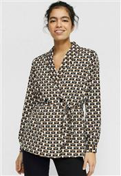Vero Moda Μακρύ Γυναικείο Σακάκι Καφέ από το Optimum Outfit