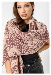 Γυναικείο Κασκόλ Pink Leopard Vero Moda
