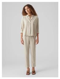 Γυναικείο Λινό Παντελόνι Silver Lining Vero Moda