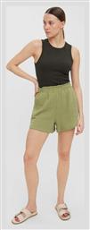 Γυναικείο Ψηλόμεσο Σορτς Green/Sage Vero Moda