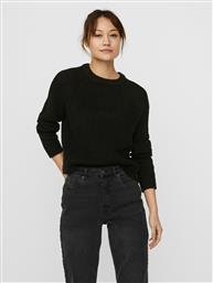 Vero Moda Μακρυμάνικο Γυναικείο Πουλόβερ Μαύρο από το Notos