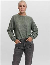 Vero Moda Μακρυμάνικο Γυναικείο Πουλόβερ Πράσινο από το Plus4u