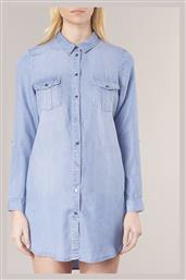 Mini All Day Φόρεμα Tencel με Κουμπιά Siel Vero Moda