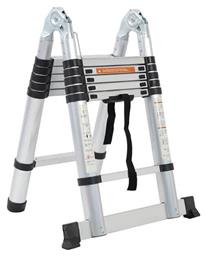 Τηλεσκοπική Σκάλα Αλουμινίου 6 Σκαλιών Versa