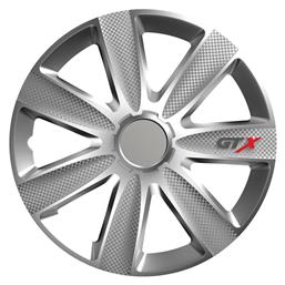 Τάσι Αυτοκινήτου Gtx Carbon 1τμχ 15'' Γκρι/Ασημί Versaco