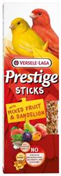 Prestige Sticks Canaries Mix Φρούτων & Πικραλίδα 2x30gr Versele Laga