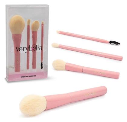 Σετ 4 Πινέλα Παιδικό Μακιγιάζ Very Bella