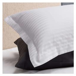 Κλειώ Σετ Μαξιλαροθήκες Oxford 55x75εκ. 1 White Vesta Home