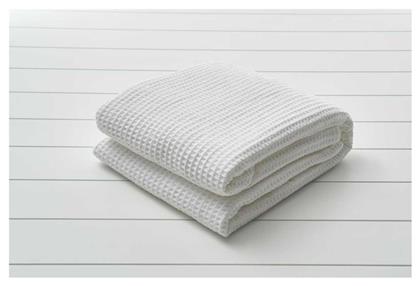 Κουβέρτα Ξενοδοχείου King Size Πικέ Λευκή 260x250cm Vesta Home