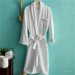 Velour Με Γιακά Γκρι Vesta Home