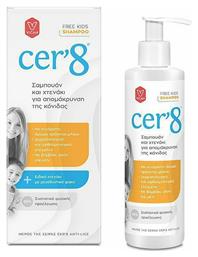 Αντιφθειρικό Σαμπουάν & Χτενάκι Cer'8 Anti Lice για Παιδιά 200ml Vican