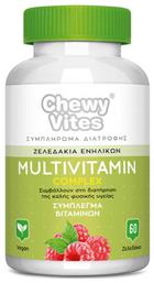 Chewy Vites Adults Multivitamin Complex Πολυβιταμίνη 60 x 1 ζελεδάκια 60τμχ Vican