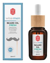Λάδι Περιποίησης για Γένια Wise Men 30ml Vican