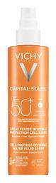 Capital Soleil Cell Protect Water Fluid SPF50 Αντηλιακή Κρέμα Vichy
