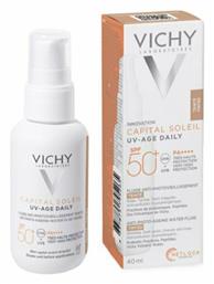 Capital Soleil UV-Age Daily SPF50 Αντηλιακή Κρέμα Vichy