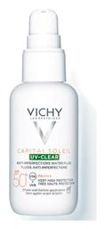 Capital Soleil UV-Clear SPF50 Αντηλιακή Λοσιόν Vichy