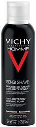 Homme Anti-Irritation Αφρός Ξυρίσματος για Ευαίσθητες Επιδερμίδες 200ml Vichy