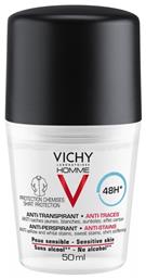 Homme Anti-Stains Αποσμητικό 48h σε Roll-On 50ml Vichy