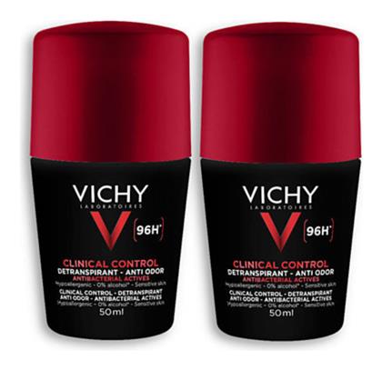Homme Clinical Control Anti Odor Αποσμητικό 96h σε Roll-On 50ml Vichy