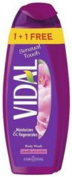 Camelia & Amber Body Wash 2x750ml Vidal