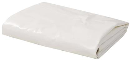 Αδιάβροχος Μουσαμάς 650gr/m² 3x6m Βαρέως Τύπου Λευκός vidaXL