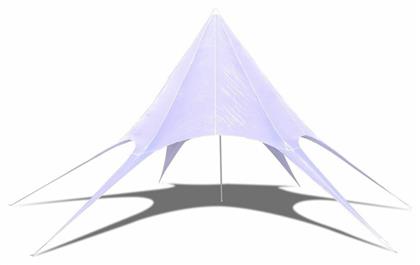 Κιόσκι Κήπου Λευκό 12x5m vidaXL