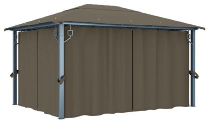 Κιόσκι Taupe 4x3m vidaXL