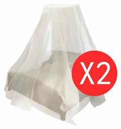 Κουνουπιέρα για Camping Λευκή 325x230x230εκ. vidaXL