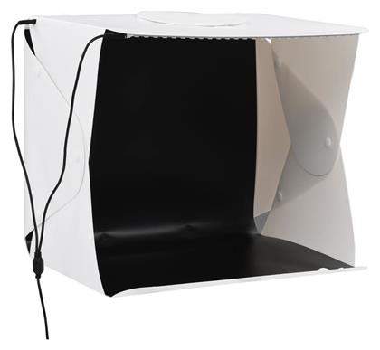 Photo Box Φωτογραφικό Στούντιο Πτυσσόμενο Φωτιζόμενο 40x34x37cm vidaXL