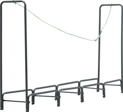 vidaXL Ραφι Καυσοξυλων Ατσάλινο Ανθρακι 240 x 35 x 120 εκ. 286291 από το VidaXL