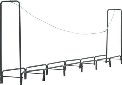 vidaXL Ραφι Καυσοξυλων Ατσάλινο Ανθρακι 360 x 35 x 120 εκ. 286292 από το VidaXL