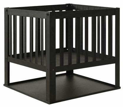 Τζάκι Εξωτερικού Χώρου Μεταλλικό Μαύρο 40x40x40cm vidaXL