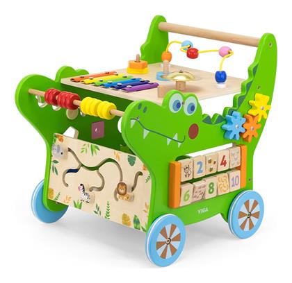 Κροκόδειλος Περπατούρα Πράσινη Viga Toys