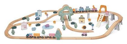 Σετ με Τρενάκι από Ξύλο για 3+ Ετών Viga Toys