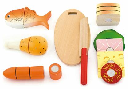 Ξύλινα Τρόφιμα Γεύματος Διαίρεσης Viga Toys