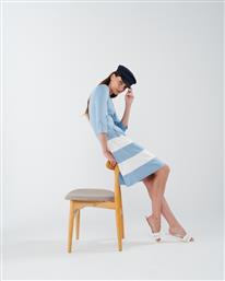 VILA Tinny 3/4 blue doll dress από το Optimum Outfit