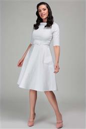 vintage 50s micro polka dot φόρεμα Camelia από το PerfectDress