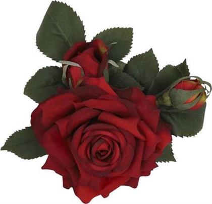 vintage red rose '50s headpiece καρφίτσα από το PerfectDress