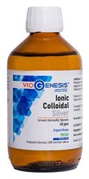 Colloidal Silver Ionic 40ppm, Ιοντικός Κολλοειδής Άργυρος 250ml. Viogenesis