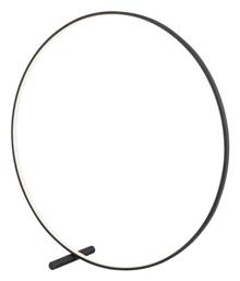 Circle LED Φωτιστικό Δαπέδου Υ89.5εκ. Μαύρο Viokef