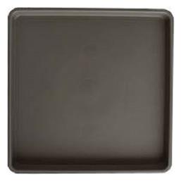 Linea 590 Τετράγωνο Πιάτο Γλάστρας Taupe 12x12cm Viomes