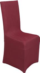 Viopros Ελαστικό Κάλυμμα Καρέκλας Elegant Με Βολάν Μπορντώ από το Viviana