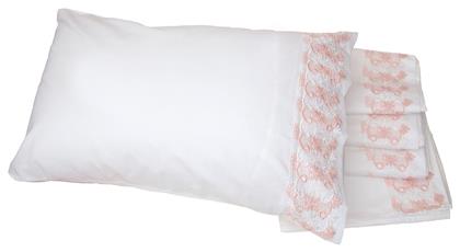 Νο 10 Σετ Νυφικά Σεντόνια Υπέρδιπλα 4τμχ 240x265cm Viopros