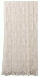 Παιδική Κουρτίνα Πεταλούδες με Τρέσα 140x270cm Εκρού Viopros